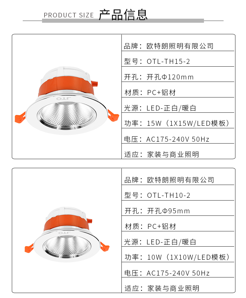 OTL-COBTH3008�컨���|LEDǶ��ʽ��ƿ����컨���LED���